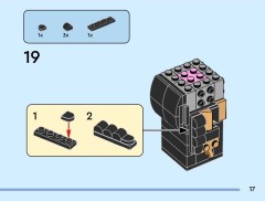 LEGO 40750 instructions page 17 – build guide