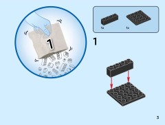 LEGO 40750 instructions page 3 – build guide