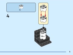 LEGO 40750 instructions page 5 – build guide
