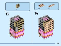 LEGO 40750 instructions page 13 – build guide