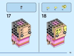 LEGO 40750 instructions page 15 – build guide