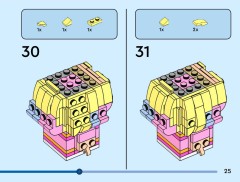 LEGO 40750 instructions page 25 – build guide