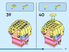 LEGO 40750 instructions page 31 – build guide