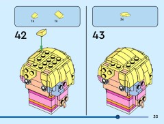 LEGO 40750 instructions page 33 – build guide