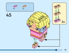 LEGO 40750 instructions page 35 – build guide