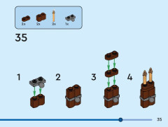 LEGO 40751 instructions page 35 – build guide