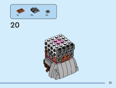 LEGO 40751 instructions page 21 – build guide