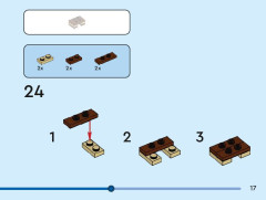 LEGO 40752 instructions page 17 – build guide