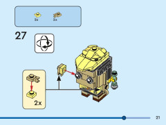 LEGO 40752 instructions page 21 – build guide