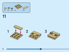 LEGO 40752 instructions page 8 – build guide