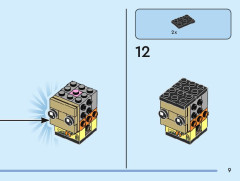 LEGO 40752 instructions page 9 – build guide
