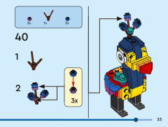 LEGO 40752 instructions page 33 – build guide