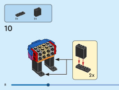 LEGO 40752 instructions page 8 – build guide
