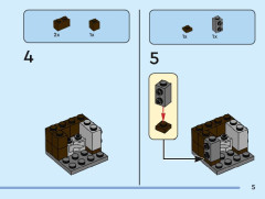 LEGO 40752 instructions page 5 – build guide