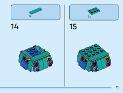 LEGO 40753 instructions page 11 – build guide