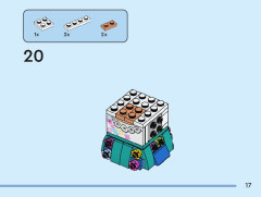 LEGO 40753 instructions page 17 – build guide