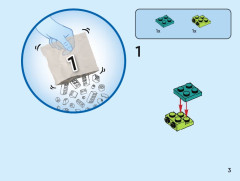 LEGO 40753 instructions page 3 – build guide