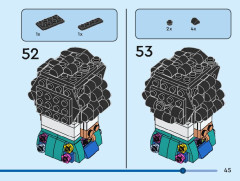 LEGO 40753 instructions page 45 – build guide