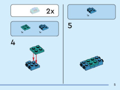 LEGO 40753 instructions page 5 – build guide