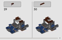 LEGO 40755 instructions page 21 – build guide