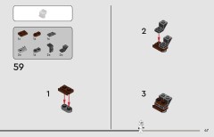 LEGO 40755 instructions page 47 – build guide