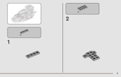 LEGO 40755 instructions page 3 – build guide