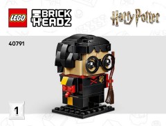 LEGO 40791 instructions page 1 – build guide