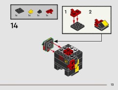LEGO 40791 instructions page 13 – build guide
