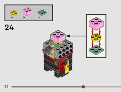 LEGO 40791 instructions page 22 – build guide