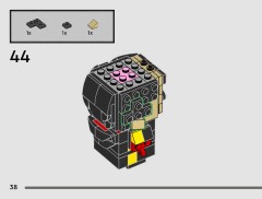 LEGO 40791 instructions page 38 – build guide