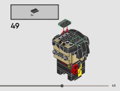 LEGO 40791 instructions page 43 – build guide