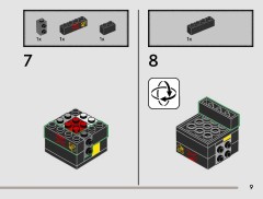 LEGO 40791 instructions page 9 – build guide