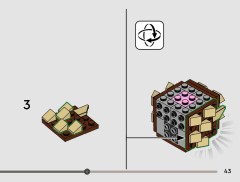 LEGO 40791 instructions page 43 – build guide