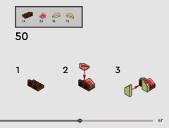LEGO 40791 instructions page 47 – build guide