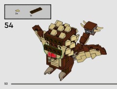 LEGO 40791 instructions page 52 – build guide