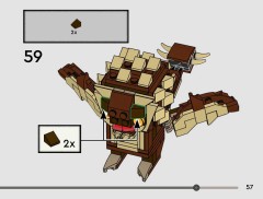 LEGO 40791 instructions page 57 – build guide