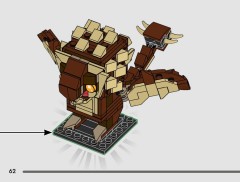 LEGO 40791 instructions page 62 – build guide