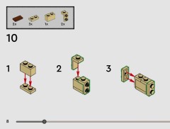 LEGO 40791 instructions page 8 – build guide