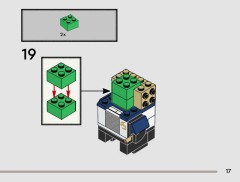 LEGO 40791 instructions page 17 – build guide