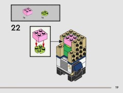 LEGO 40791 instructions page 19 – build guide