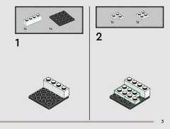 LEGO 40791 instructions page 3 – build guide