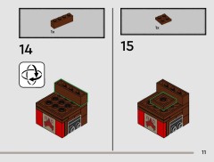 LEGO 40791 instructions page 11 – build guide