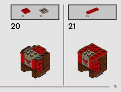 LEGO 40791 instructions page 15 – build guide