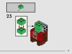 LEGO 40791 instructions page 17 – build guide