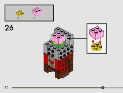 LEGO 40791 instructions page 20 – build guide
