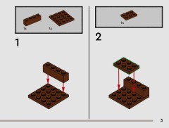 LEGO 40791 instructions page 3 – build guide