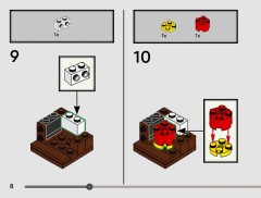 LEGO 40791 instructions page 8 – build guide