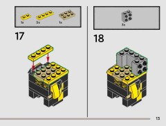 LEGO 40791 instructions page 13 – build guide