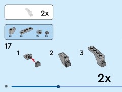 LEGO 40792 instructions page 18 – build guide