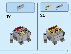 LEGO 40792 instructions page 21 – build guide